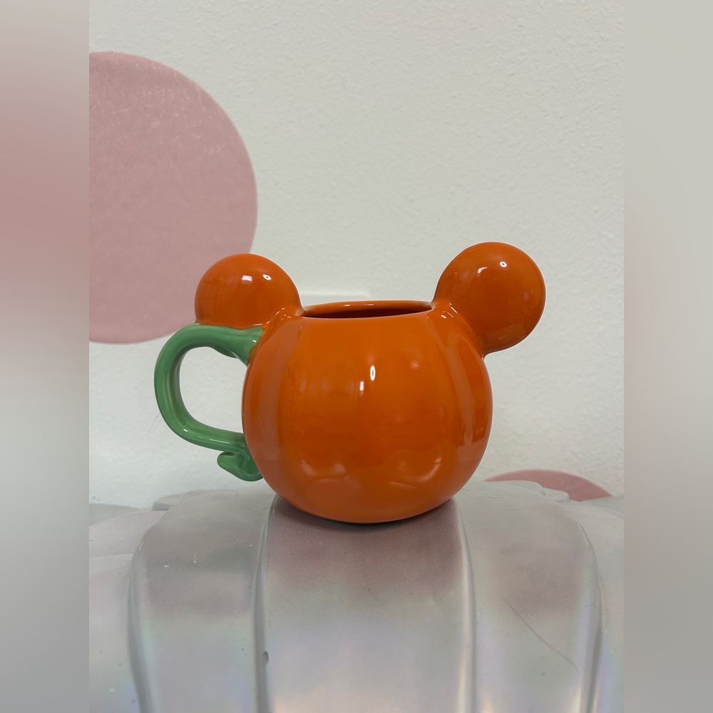 Disney Halloween Mickey Pumpkin Coffee Mug - Picture 2 of 3
